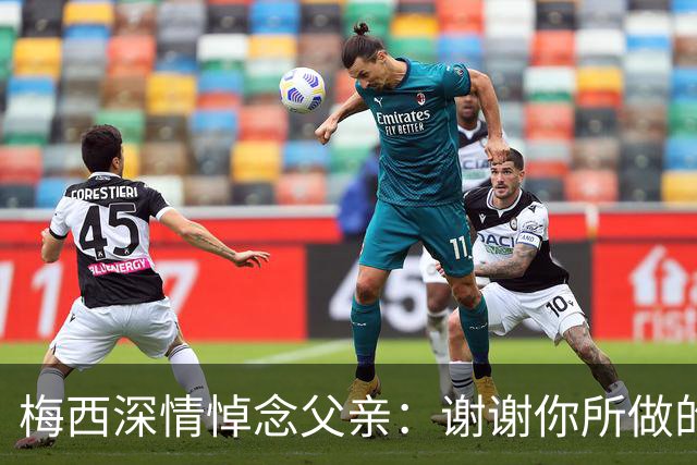 梅西深情悼念父亲：谢谢你所做的一切，我爱你，爸爸